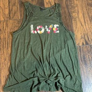 Torrid Green Tanktop